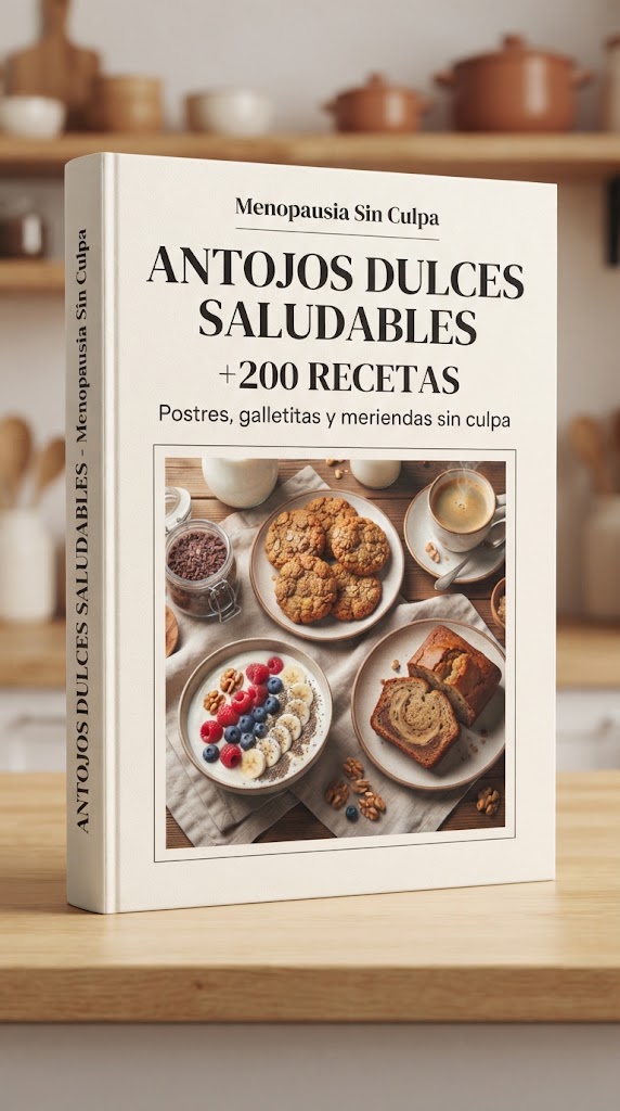 Portada del libro digital Antojos Dulces Saludables
