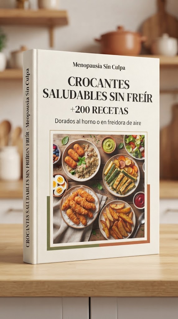 Portada del libro digital Crocantes Saludables Sin Freír